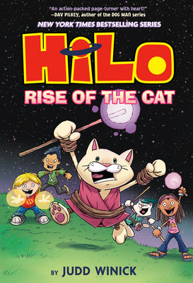 Hilo Book 10: Rise of the Cat: (A Graphic Novel) by Winick, Judd book cover