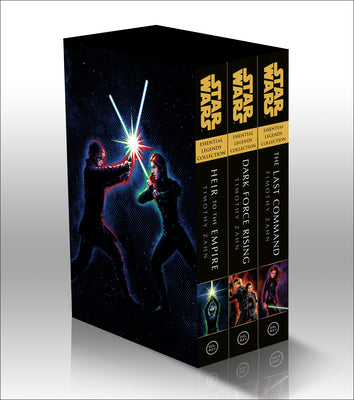 The Thrawn Trilogy Boxed Set: Star Wars Legends: Heir to the Empire, Dark Force Rising, the Last Command by Zahn, Timothy book cover