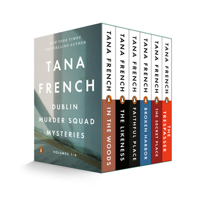 Dublin Murder Squad Mysteries Volumes 1-6 Boxed Set: In the Woods; The Likeness; Faithful Place; Broken Harbor; The Secret Place; Thetrespasser by Tana French book cover