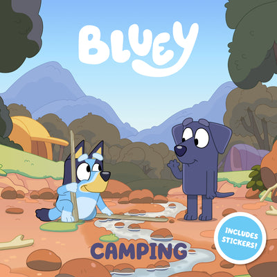 Book cover of Bluey: Camping by Penguin Young Readers Licenses