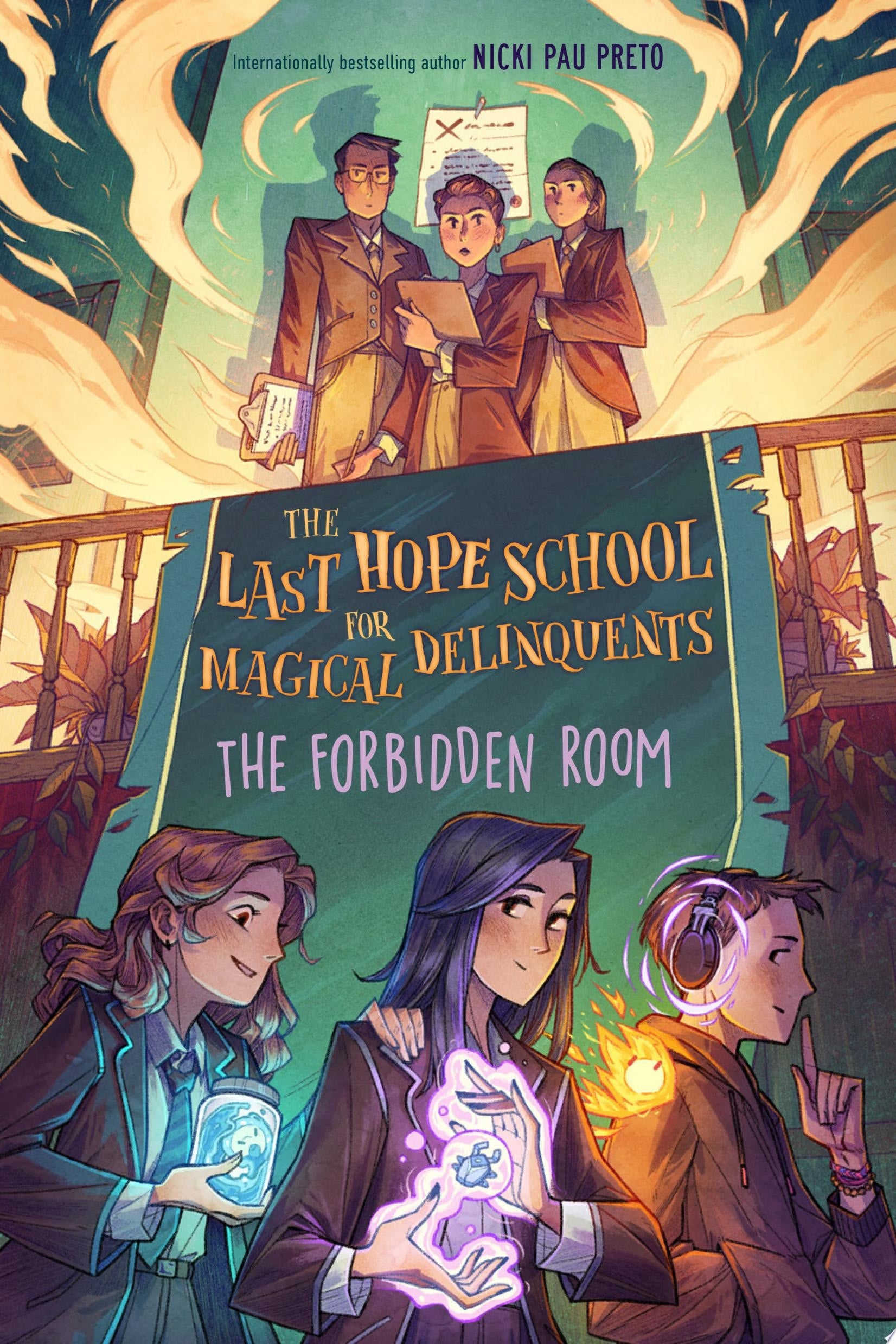Book cover of The Forbidden Room by Pau Preto, Nicki