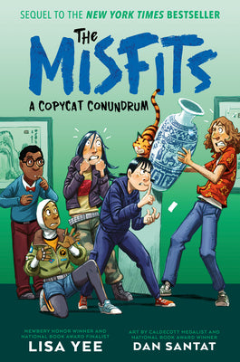 A Copycat Conundrum (the Misfits) by Lisa Yee book cover
