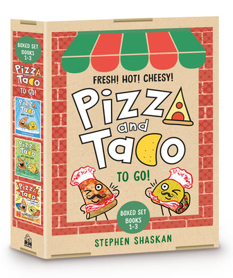 Pizza and Taco to Go! 3-Book Boxed Set: Books 1-3 (a Graphic Novel Boxed Set) by Stephen Shaskan book cover