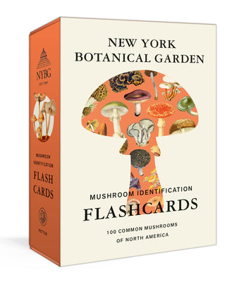 New York Botanical Garden Mushroom Identification Flashcards: 100 Common Mushrooms of North America product image