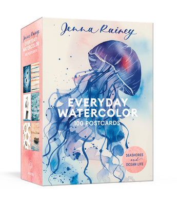 Everyday Watercolor 100 Postcards: Seashores and Ocean Life product image