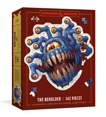 Dungeons & Dragons Mini Shaped Jigsaw Puzzle: The Beholder Edition: 142-Piece Collectible Puzzle for All Ages product image