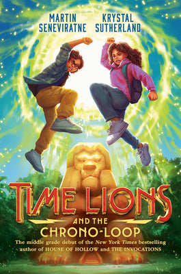 Book cover of Time Lions and the Chrono-Loop by Sutherland, Krystal