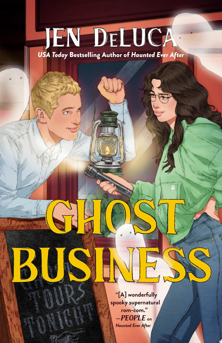 Book cover of Ghost Business by DeLuca, Jen