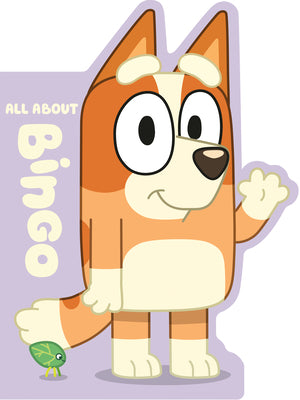 Book cover of Bluey: All about Bingo by Penguin Young Readers Licenses