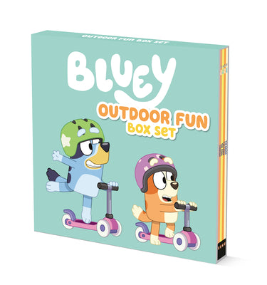 Bluey Outdoor Fun Box Set by Penguin Young Readers Licenses book cover