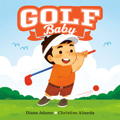 Golf Baby by Adams, Diane book cover