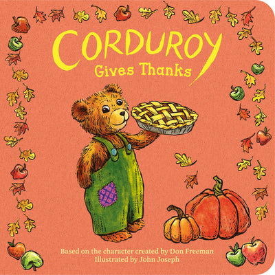 Book cover of Corduroy Gives Thanks by Freeman, Don