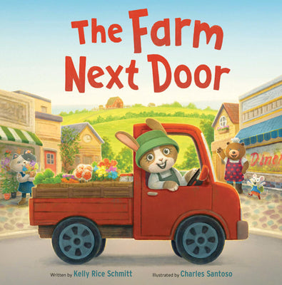 The Farm Next Door by Rice Schmitt, Kelly book cover