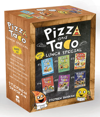 Pizza and Taco Lunch Special: 6-Book Boxed Set: Books 1-6 (a Graphic Novel Boxed Set) by Shaskan, Stephen book cover