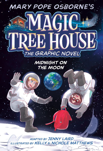 Book cover of Midnight on the Moon Graphic Novel by Osborne, Mary Pope