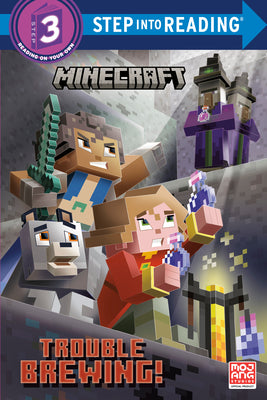 Trouble Brewing! (Minecraft) by Arie Kaplan book cover