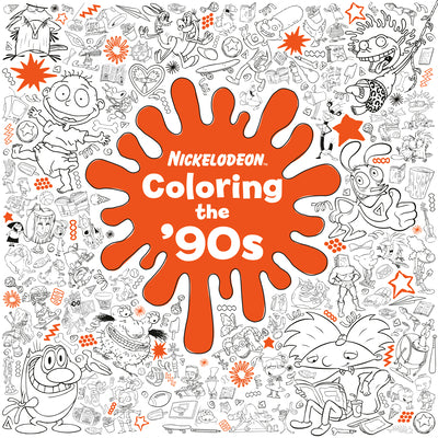 Coloring the '90s (Nickelodeon) by Random House book cover