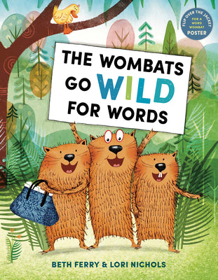 The Wombats Go Wild for Words by Beth Ferry book cover
