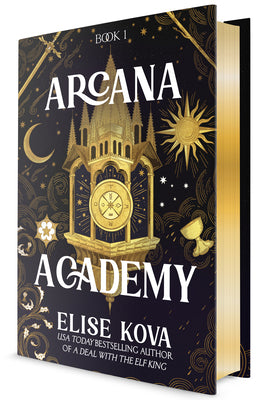 Book cover of Arcana Academy by Kova, Elise