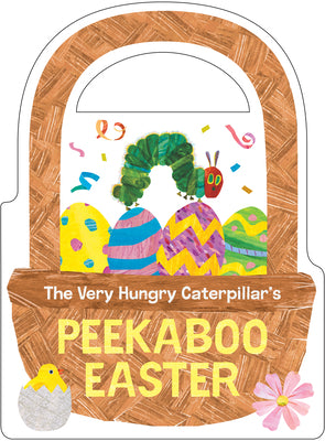 The Very Hungry Caterpillar's Peekaboo Easter by Eric Carle book cover