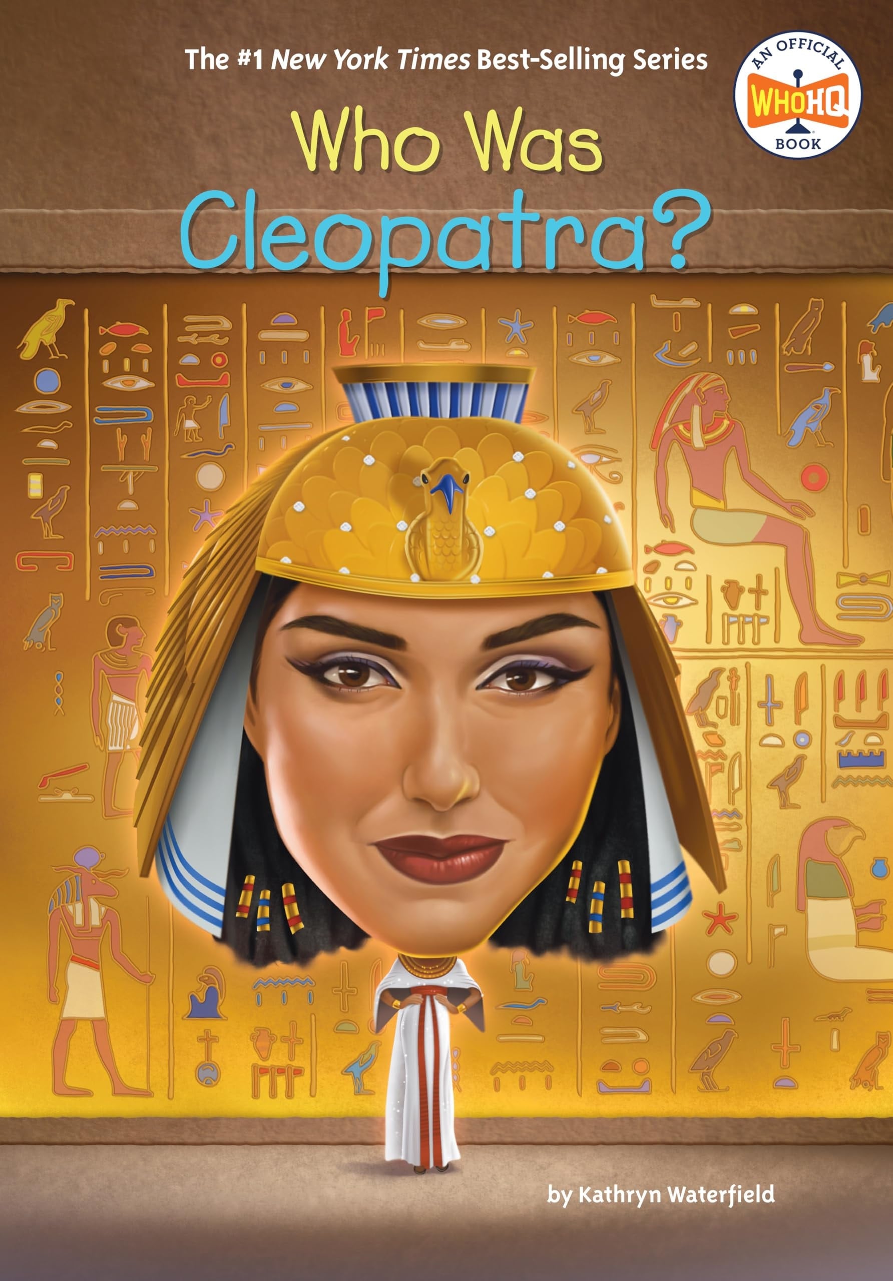 Book cover of Who Was Cleopatra? by Waterfield, Kathryn