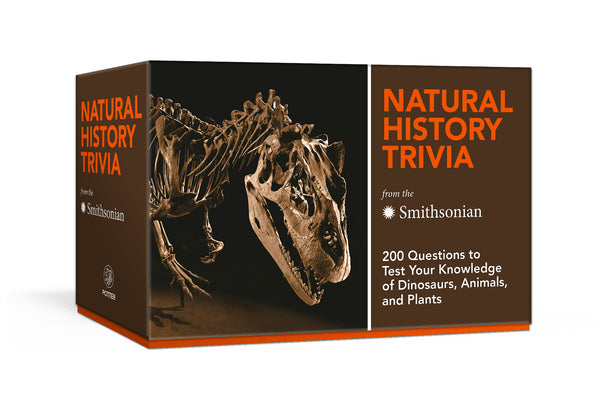 Natural History Trivia from the Smithsonian: Trivia Cards: 200 Questions to Test Your Knowledge of Dinosaurs, Animals, and Plants