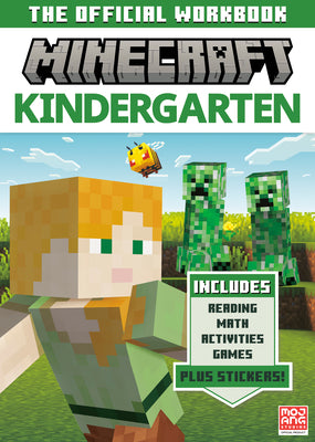 Book cover of Official Minecraft Workbook: Kindergarten by Random House