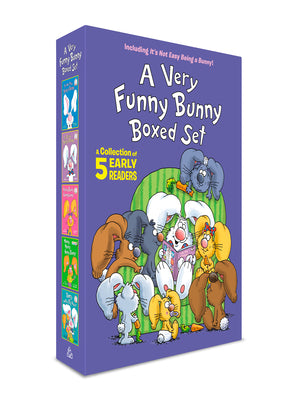 A Very Funny Bunny 5-Book Boxed Set: It's Not Easy Being a Bunny and More P.J. Funnybunny Early Readers Classics by Marilyn Sadler book cover