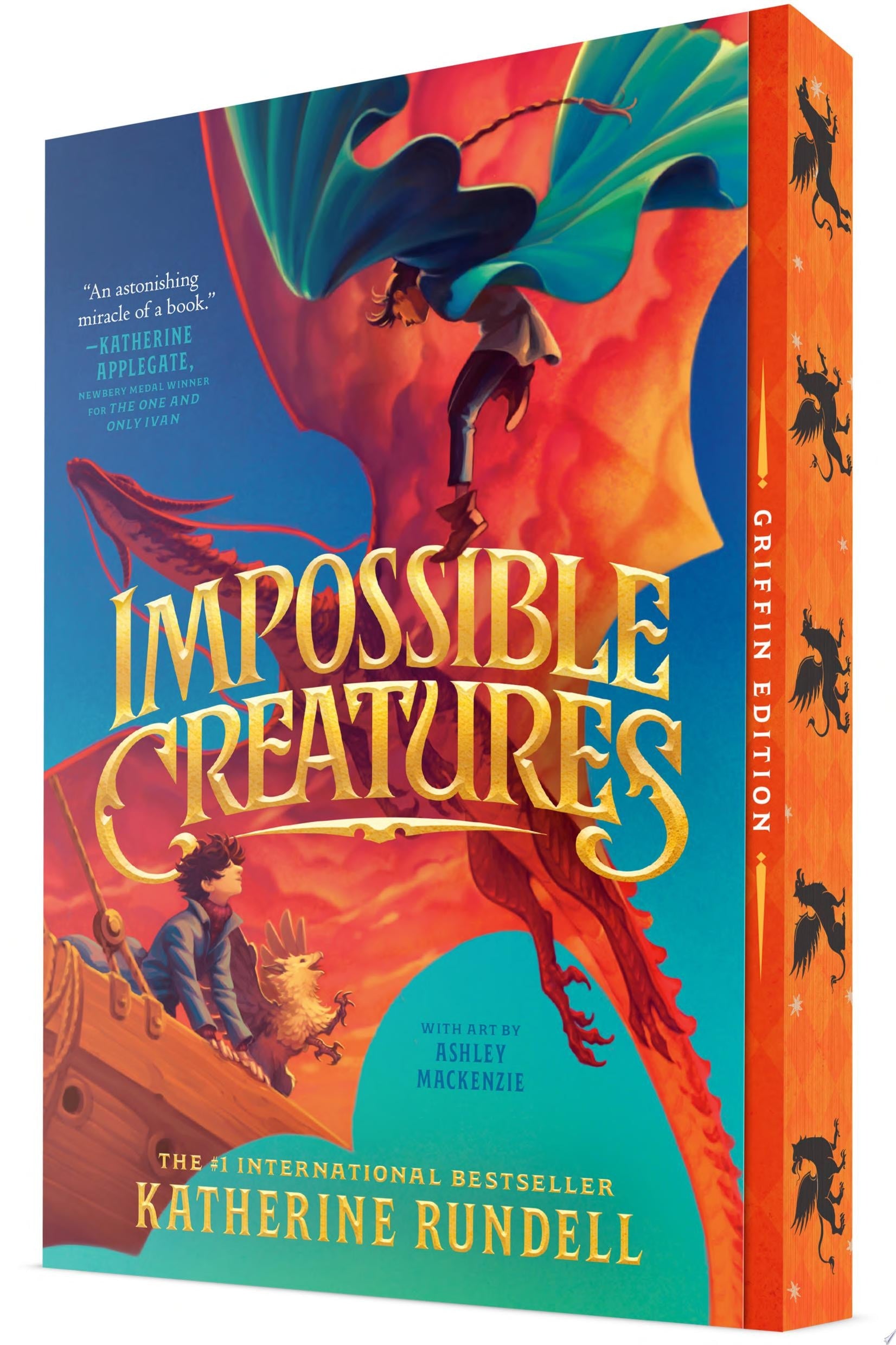 Book cover of Impossible Creatures by Rundell, Katherine