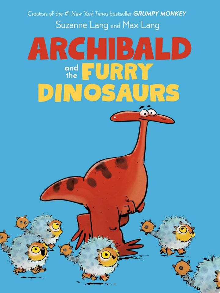 Book cover of Archibald and the Furry Dinosaurs by Lang, Suzanne