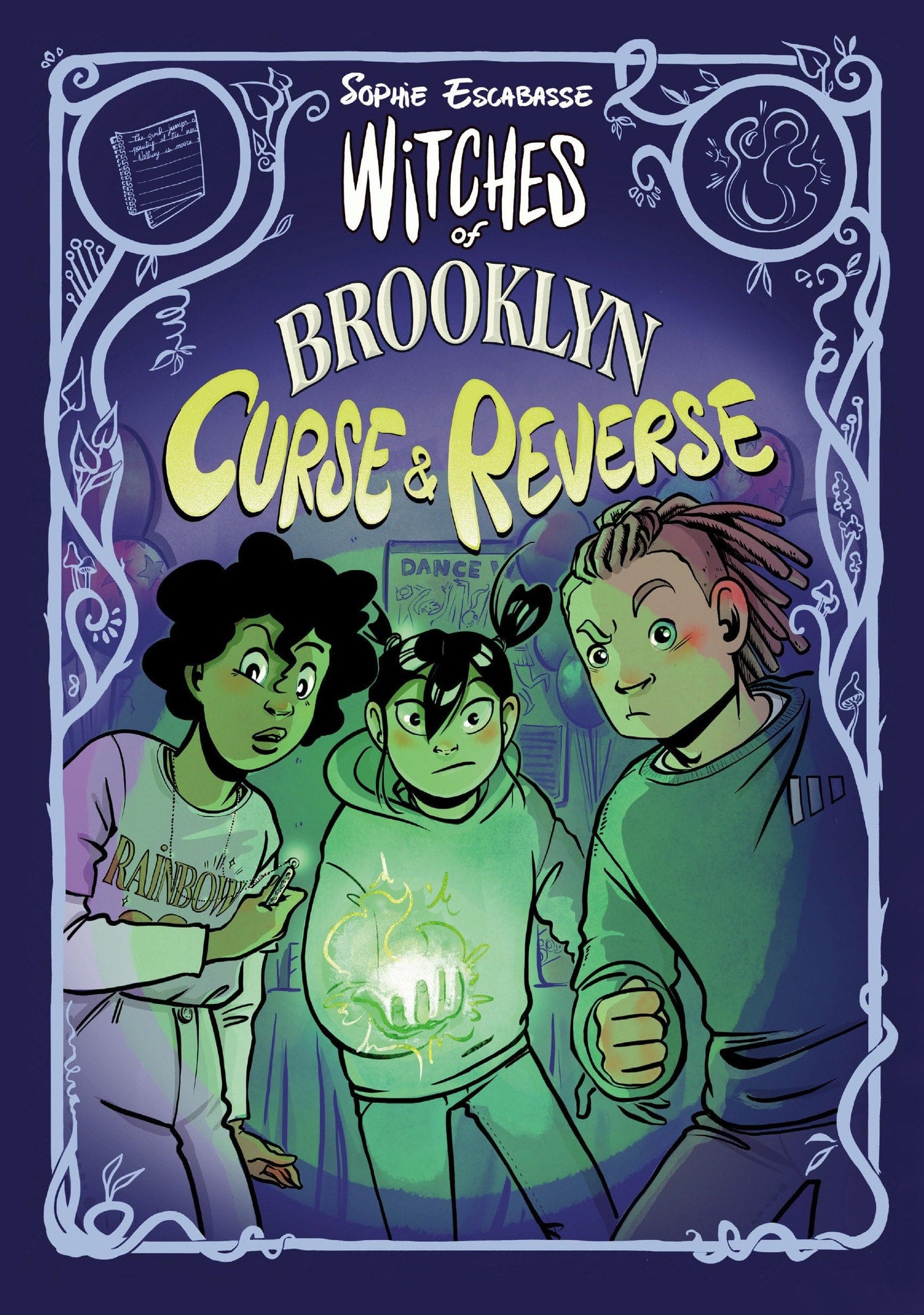 Book cover of Witches of Brooklyn: Curse and Reverse: (A Graphic Novel) by Escabasse, Sophie