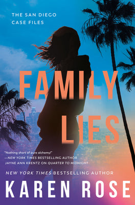 Book cover of Family Lies by Rose, Karen