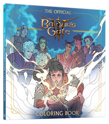 The Official Baldur's Gate 3 Coloring Book by Official Dungeons & Dragons Licensed book cover