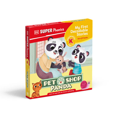 Book cover of DK Super Phonics My First Decodable Stories Pet Shop Panda by DK
