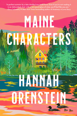 Book cover of Maine Characters by Orenstein, Hannah