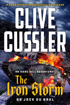 Clive Cussler the Iron Storm by Jack Du Brul book cover