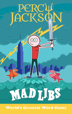 Book cover of Percy Jackson Mad Libs by Olsen, Leigh