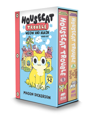 Housecat Trouble: Meow and Again Boxed Set: Housecat Trouble; Lost and Found (a Graphic Novel Boxed Set) by Mason Dickerson book cover