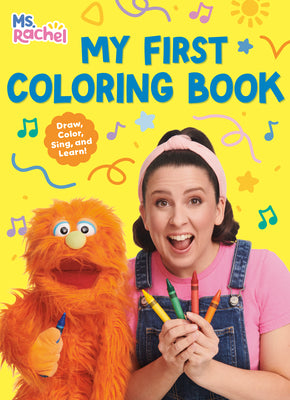 My First Coloring Book (Ms. Rachel) by MS Rachel book cover