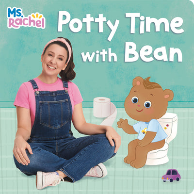 Book cover of Potty Time with Bean (Ms. Rachel) by MS Rachel