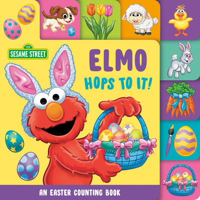 Book cover of Elmo Hops to It! an Easter Counting Book (Sesame Street) by Posner-Sanchez, Andrea