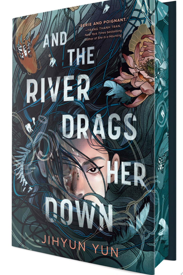 Book cover of And the River Drags Her Down by Yun, Jihyun