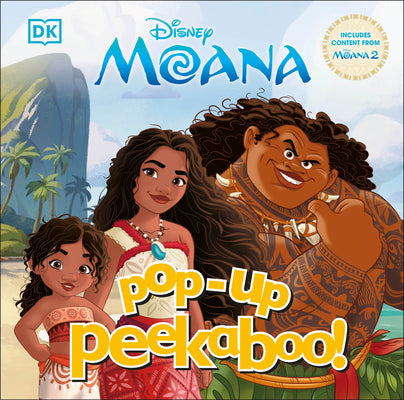 Book cover of Pop-Up Peekaboo! Disney Moana by DK