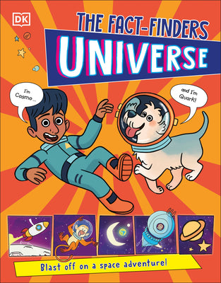 Book cover of The Fact-Finders Universe: Blast Off on a Space Adventure! by DK