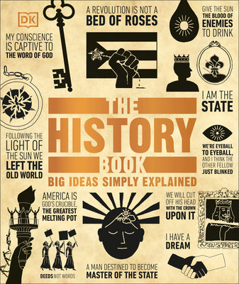 Book cover of The History Book by DK