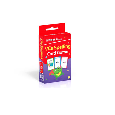 Book cover of DK Super Phonics Vce Spellings Card Game by DK