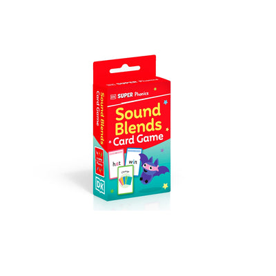 Book cover of DK Super Phonics Sound Blends Card Game by DK