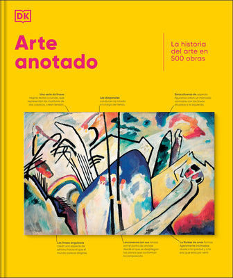 Book cover of Arte Anotado (Art, Annotated): La Historia del Arte En 500 Obras by DK