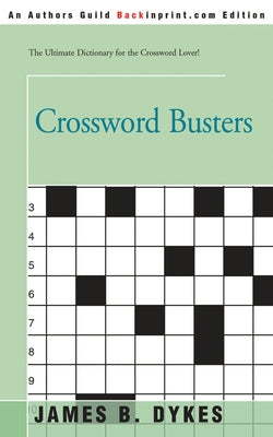 Book cover of Crossword Busters by Dykes, James B.