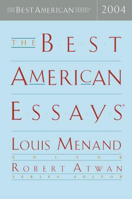 Book cover of The Best American Essays by Menand, Louis